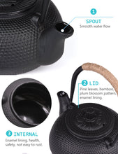 Load image into Gallery viewer, Cast Iron Teapot
