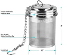 Load image into Gallery viewer, 2 Pack Tea Ball Infuser

